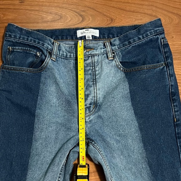 LABORATORY BY Lord and Taylor  two toned  MENS jeans - Picture 8 of 16